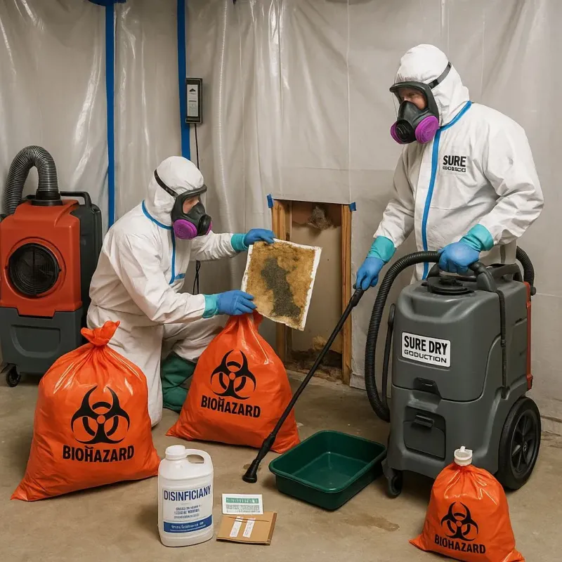 Contaminated Water Handling Protocols process in Blairsville, PA