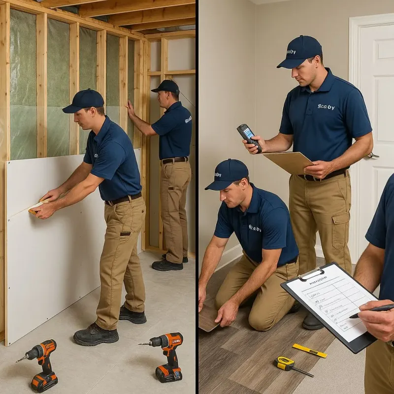 Repairs and Reconstruction process in Blairsville, PA