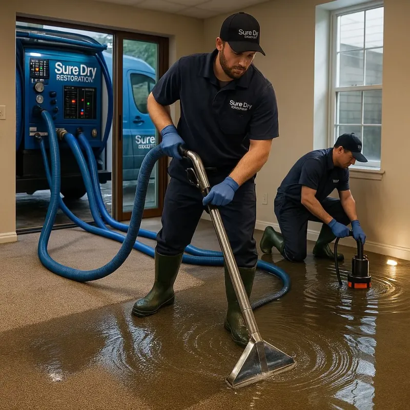 Water Extraction and Removal process in Blairsville, PA